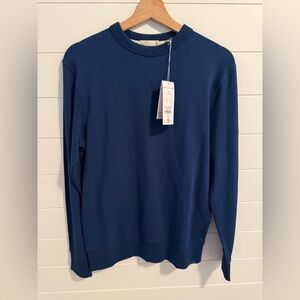 tasc Performance Varsity Sweatshirt Men’s Small Crewneck Athletic Pullover NWT